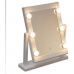Интерактивно LED Огледало за Маса 5five Hollywood Бял 37 x 9 x 40,5 cm