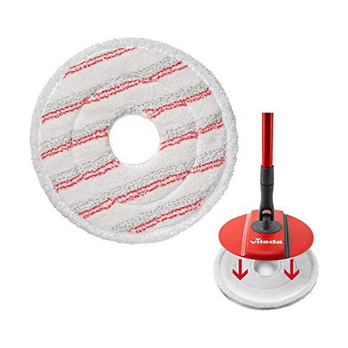 Reservgolfmopp Vileda Spin & Clean Mikrofiber