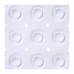 Αντιολισθητικό χαλί ντους 5five Λευκό PVC (55 x 55 cm)