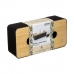 Zsebkendőtartó doboz 5five 25 x 13 x 8.7 cm Fekete Bambusz
