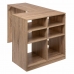 Desk 5five 6 Shelves L-shaped Natural Wood 110 x 75 x 69 cm