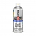 Tinta em spray Pintyplus Evolution RAL 9006 Base de água White Aluminium 400 ml