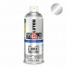 Peinture en spray Pintyplus Evolution RAL 9006 Base d'eau White Aluminium 400 ml