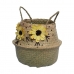 Koszyk wielozadaniowy Decoris Spring Brązowy wiklinowy (30 x 30 cm)