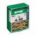 Boîte à vis SPAX Vis à bois Tête plate (4,0 x 40 mm) (4 x 40 mm)