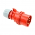 Socket plug Solera 902151a CETAC Червен IP44 16 A 400 V Въздушен