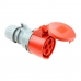 Plug socket Solera 903144a 3P+T CETAC Aerial Red 32 A IP44