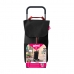 Shopping cart Gimi Twin Urban Black 50 L (39 x 52 x 95 cm)