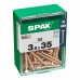 Box na šrouby SPAX Dřevěný šroub Plochá hlava (3,5 x 35 mm)