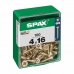 Caja de tornillos SPAX Tornillo de madera Cabeza plana (4 x 16 mm) (4,0 x 16 mm)