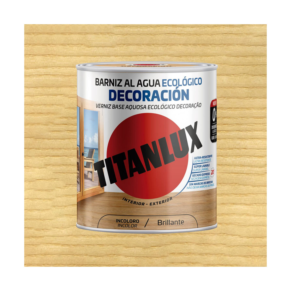Barniz Titanlux m20100034 Incoloro