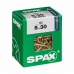 Skrūvju kaste SPAX Koka skrūve Plakana galva (5 x 30 mm) (5,0 x 30 mm)