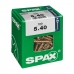 Коробка для винтов SPAX Yellox Деревянный Плоская головка 100 Предметы (5 x 40 mm)