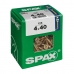Varžtų dėžutė SPAX Yellox Medžio Plokščia galvutė 125 Dalys (4 x 40 mm)