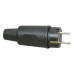 Socket plug kopp Fekete IP44 16 A