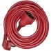 Cablu Prelungitor EDM Flexibil/ă 3 x 1,5 mm Roșu 15 m