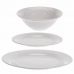 Dinnerware Set Excellent Houseware Stockholm Porcelain White 36 Pieces