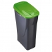Avfallsbehållare Återvinning Mondex Ecobin Grön Med lock 25 L