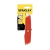 Макетен нож Stanley 0-10-189 Червен Безопасност