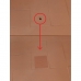 Självhäftande band Fischer 10 m x 10 cm Brun Terracotta colour