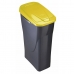 Odpadkový koš na recyklaci Mondex Ecobin Žlutý s víkem 25 L