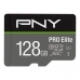 Scheda Di Memoria Micro SD con Adattatore PNY P-SDU128V31100PRO-GE Pro Elite C10 128 GB