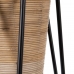 Kukkaruukkusetti 34 x 34 x 58 cm Luonnollinen Musta Metalli Bambu (2 osaa)