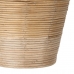Conjunto de vasos 34 x 34 x 58 cm Natural Preto Metal Bambu (2 Unidades)