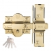 Защитна ключалка Fac 946-rp/80 UVE Anti-Bumping Златен Стомана 50 mm