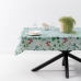 Tablecloth 140 x 140 cm Turquoise Polyester 100% cotton