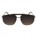 Solbriller til mænd Lacoste S Sort Sølvfarvet