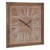 Ρολόι Τοίχου Φυσικό ξύλο ελάτου 60 x 5 x 60 cm