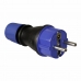 Pin plug Solera 706t 250 V Black 4,8 mm 16 A IP54