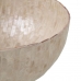 Bowl 33 x 33 x 14,5 cm White Mother of pearl
