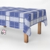Tablecloth roll Exma Anti-stain Blue Squared Classic 140 cm x 25 m