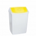 Koš na odpadky Denox Bílý Žlutý 55 L