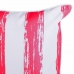 Tyyny Nauta Valkoinen Punainen 45 x 45 x 12 cm