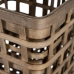 Σετ καλαθιών Φυσικό Bamboo 42 x 42 x 37 cm (3 Τεμάχια)
