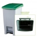 Avfallsbehållare Återvinning Denox Grön 60 L 38 x 49 x 70 cm