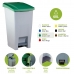 Odpadkový kôš na recyklovanie Denox zelená 60 L 38 x 49 x 70 cm