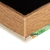 Κουτί Πολλαπλών Χρήσεων Φύλλα Φυσικό ρατάν 24 x 18 x 6 cm DMF (x2)