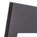 Κορνίζα 62 x 1,2 x 42 cm Κρυστάλλινο Μαύρο Λευκό DMF