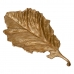 Centerpiece Golden Sheet Leaf of a plant 66 x 38 x 6 cm