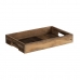 Snack tray 48 x 32 x 6 cm Natural Fir wood 3 Pieces