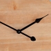 Sienas pulkstenis Dabisks Egles koksne 60 x 4,5 x 60 cm