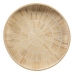 Snack tray Beige Bamboo 35 x 35 x 5 cm MDF Wood