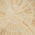 Podnos na aperitivy Béžový Bambus 35 x 35 x 5 cm Dřevo MDF