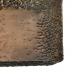 Snacksbrett 29 x 29 x 2,5 cm Aluminium Bronse