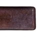 Pladenj za prigrizke 41,5 x 16 x 3 cm Aluminij Bronasta