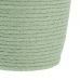 Набор корзин Веревка 17 x 17 x 20 cm Светло-зеленый (3 Предметы)